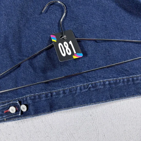 Vintage Tommy Jeans Jacket Mens Medium Blue Denim Trucker Jean Rinse Wash 90s